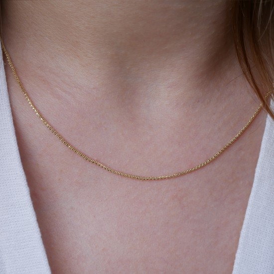 Splendente - 14k Gold necklace 45cm