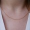 Splendente - 14k Gold necklace 45cm