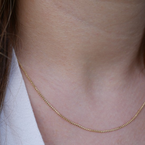 Splendente - 14k Gold necklace 45cm