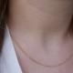 Splendente - 14k Gold necklace 45cm