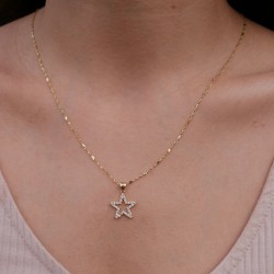Stella - 14k Gold pendant