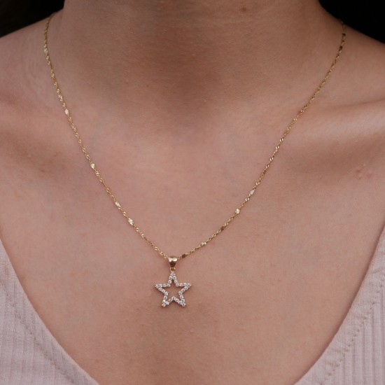 Stella - 14k Gold pendant