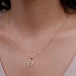 Stella - 14k Gold pendant