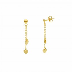 Damore - 14k Gold earrings