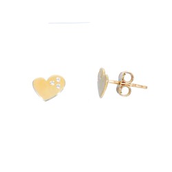 Damore Sospesa - 14k Gold earrings
