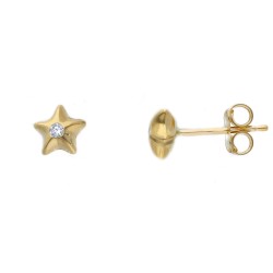 Diluna Stella - 14k Gold earrings